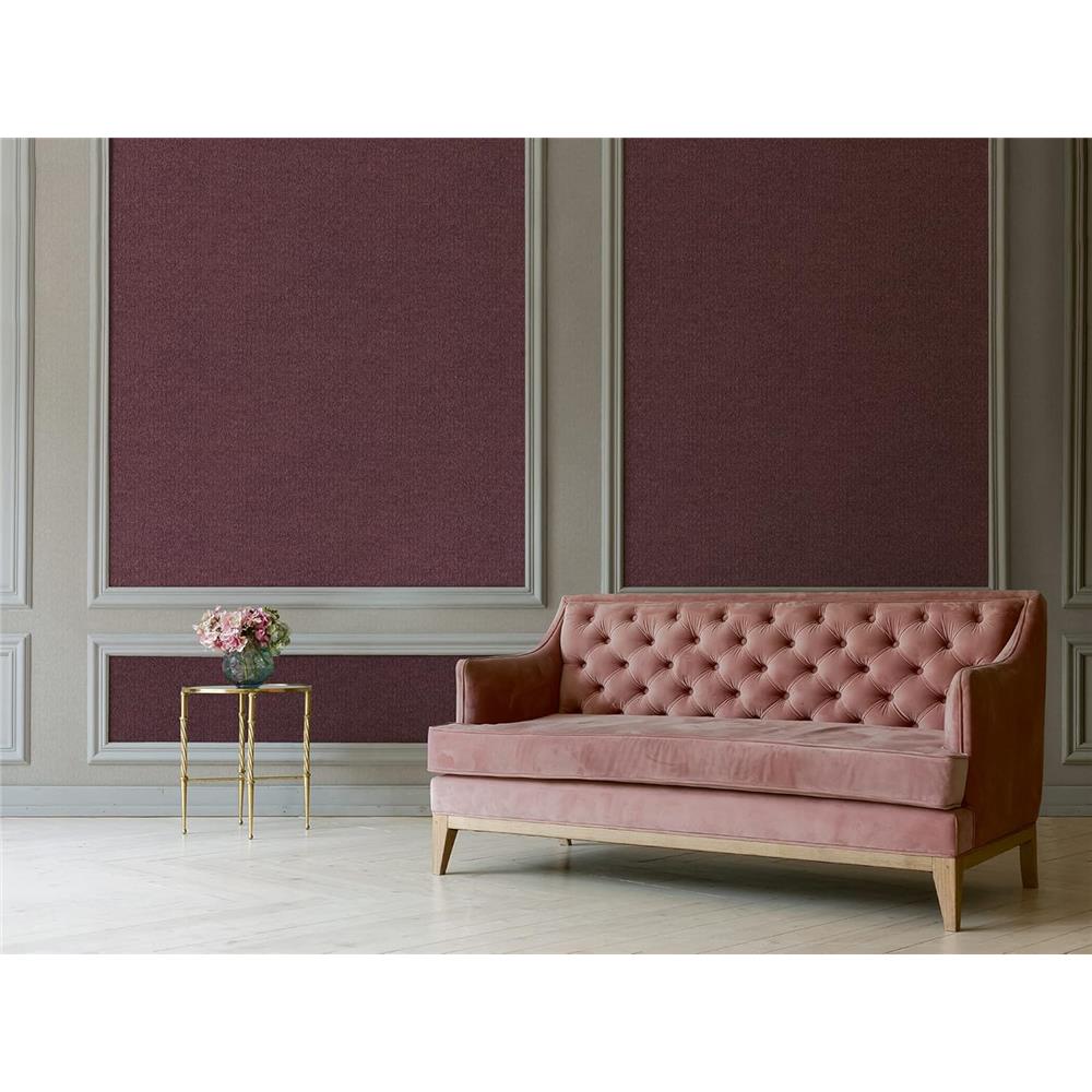 Livingwalls Mustertapete Mata Hari Vliestapete rot lila metallic mit Glitzereffekt fein strukturiert