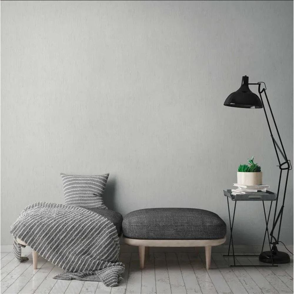 Architects Paper Haute Couture hochwertige Vliestapete grau Satinstoffoptik 10,05x0,53m