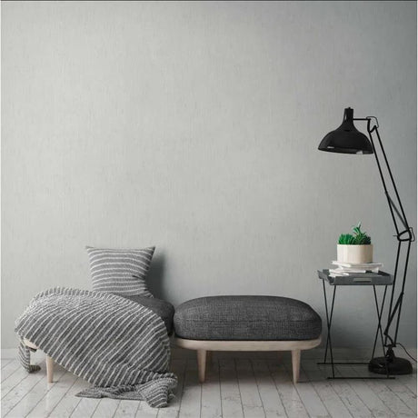 Architects Paper Haute Couture hochwertige Vliestapete grau Satinstoffoptik 10,05x0,53m