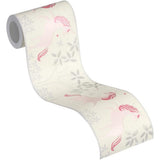 A.S. Création Boys & Girls Bordüre Einhorn Gelb/Rosa selbstklebend