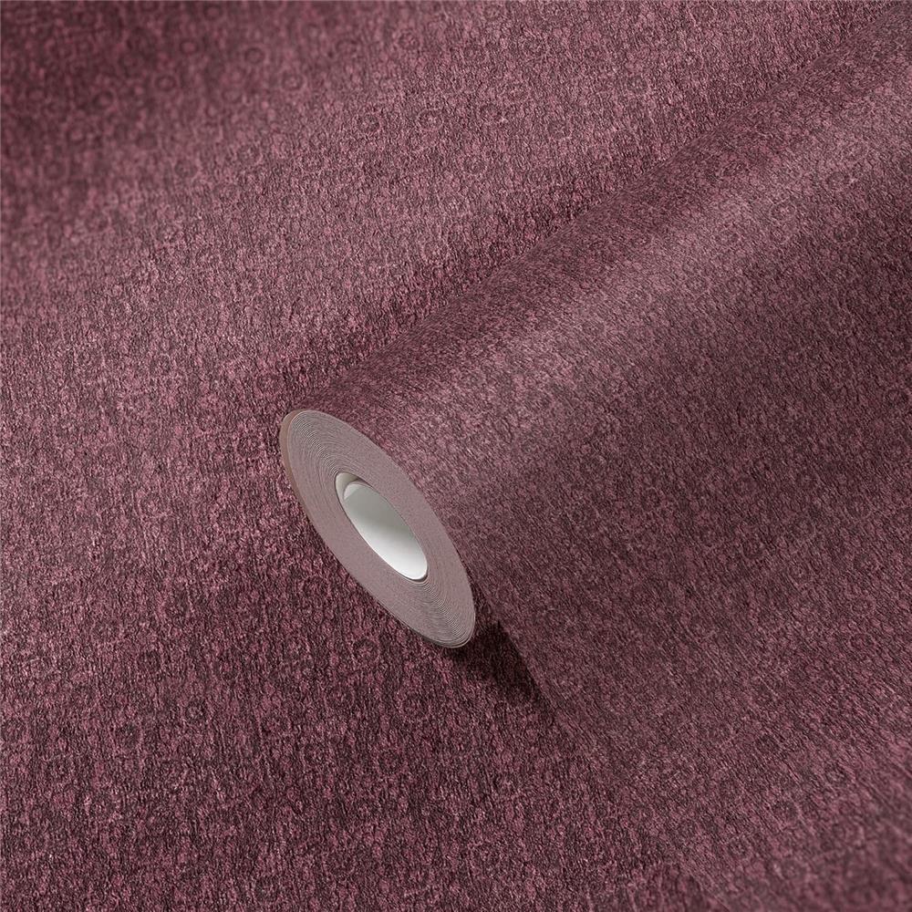 Livingwalls Mustertapete Mata Hari Vliestapete rot lila metallic mit Glitzereffekt fein strukturiert