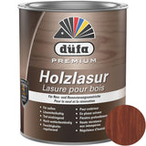 Düfa Premium Holzlasur MAHAGONI 2,5 l Holzbeschichtung Schutzanstrich Holzschutzlasur