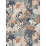 A.S. Création Dschungeltapete Bunt Braun Beige Grün Florale Tapete Vliestapete