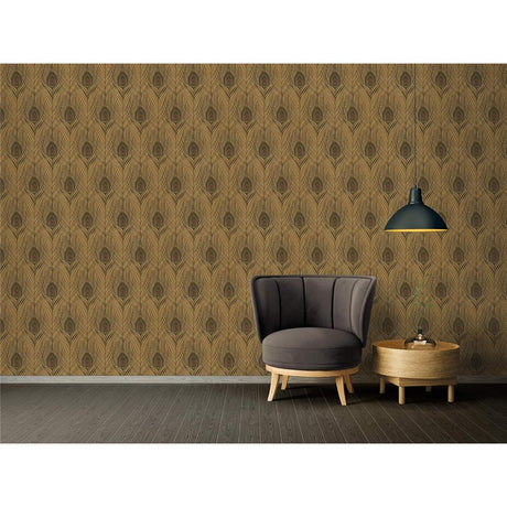 Architects Paper Absolutely Chic hochwertige Mustertapete Pfauenfeder Design Tapete