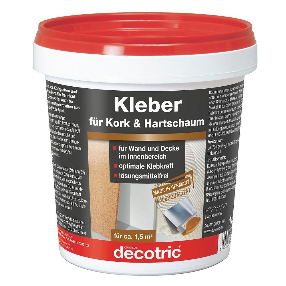decotric Korkkleber lösungsmittelfrei 1 kg