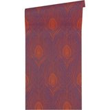 Architects Paper Absolutely Chic hochwertige Mustertapete lila Pfauenfeder Design Tapete