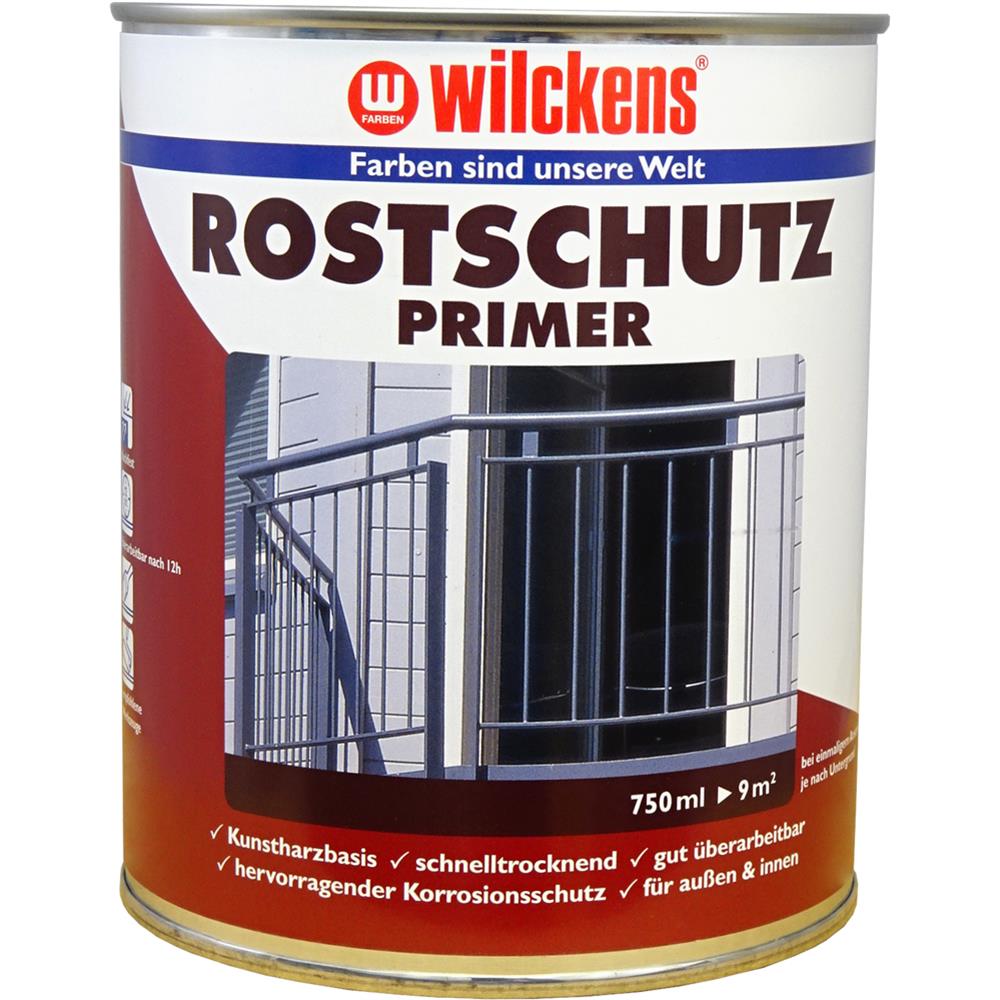 Wilckens Rostschutzprimer, Grau, 750 ml