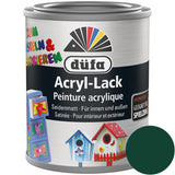 düfa Acryl-Lack Bastellack FICHTENGRÜN 125ml seidenmatt Buntlack