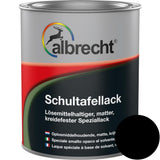 Albrecht Tafelfarbe Schultafellack 750 ml Schwarz matt Lack Tafellack