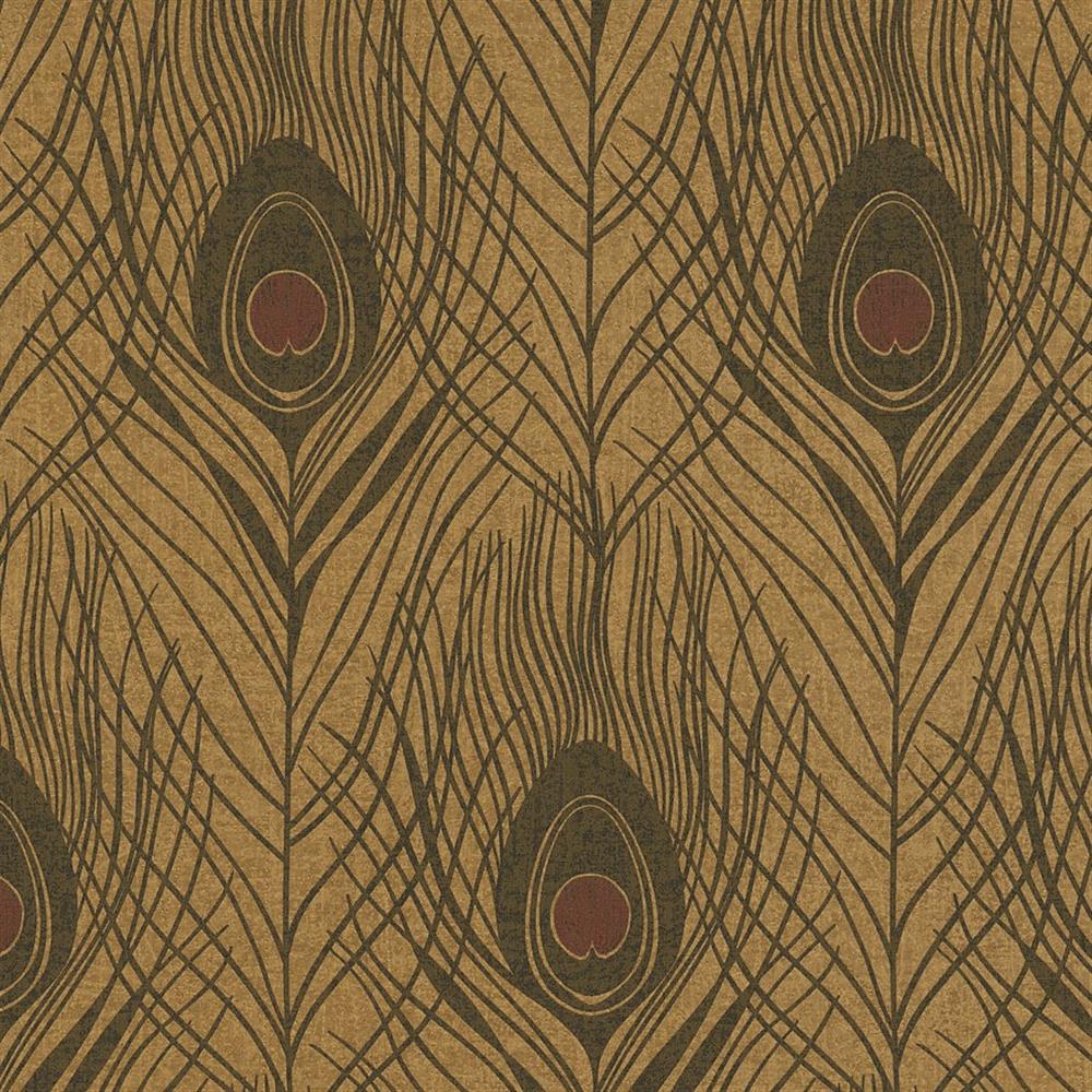 Architects Paper Absolutely Chic hochwertige Mustertapete Pfauenfeder Design Tapete