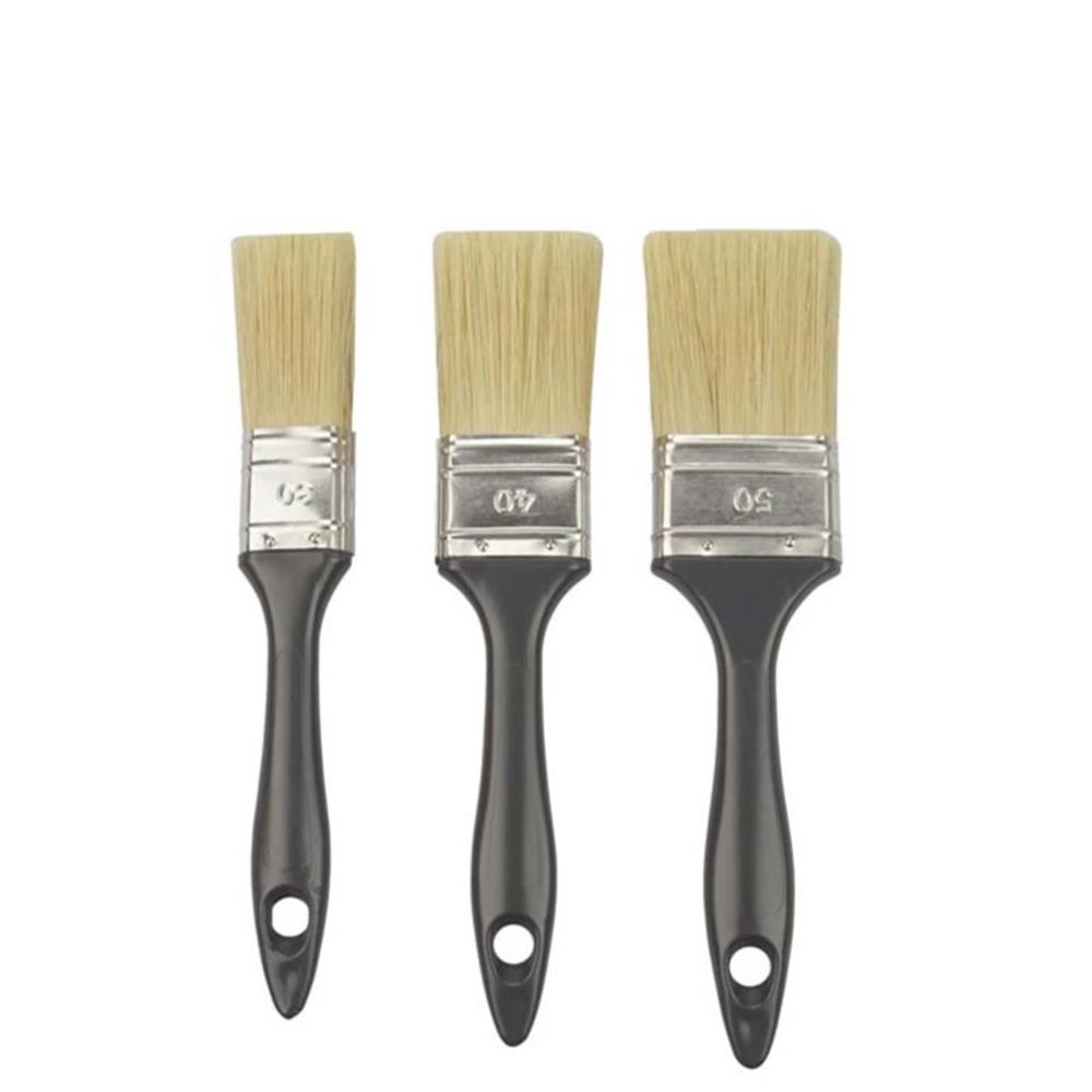 WOW!TOOLS Lackpinsel-Set 3-teilig, Pinselset mit Flachpinsel