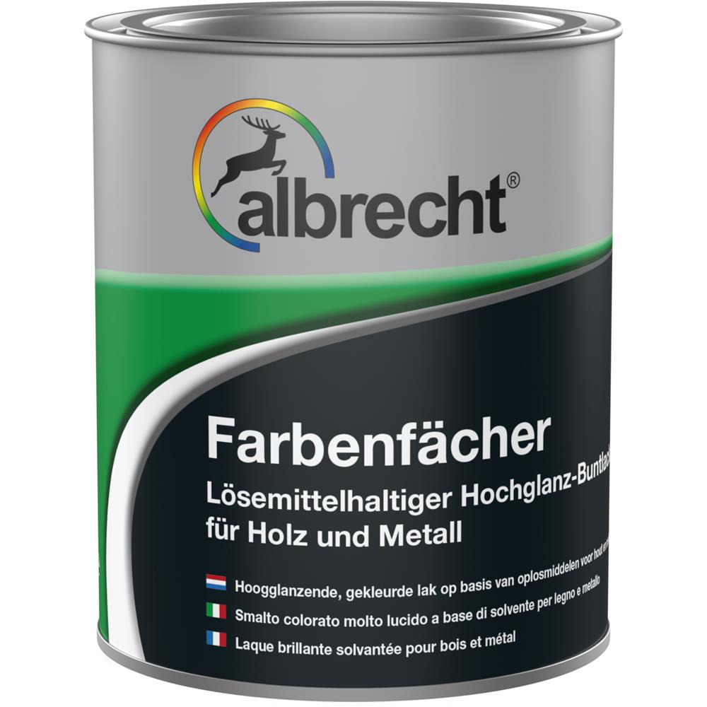 Albrecht Farbenfächer RAL 8017 Schokoladenbraun 750 ml Buntlack