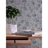 Livingwalls Premium Tapete Schwarz Silber Metallic schimmernd