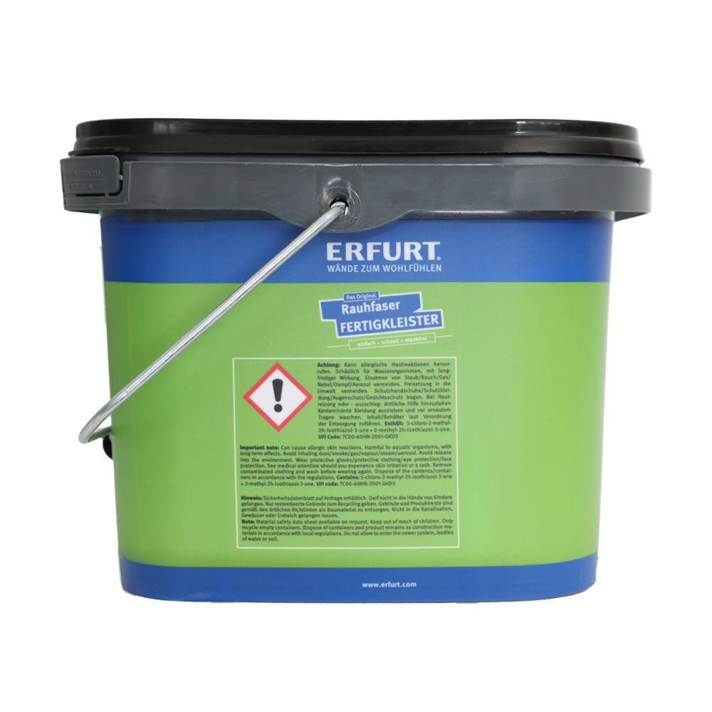 ERFURT Rauhfaser Fertigkleister 5 kg Tapetenkleister Gebrauchsfertig