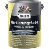 Düfa Markierungsfarbe GELB 2,5 l Parkplatzfarbe Industriemarkierung Kunststofffarbe