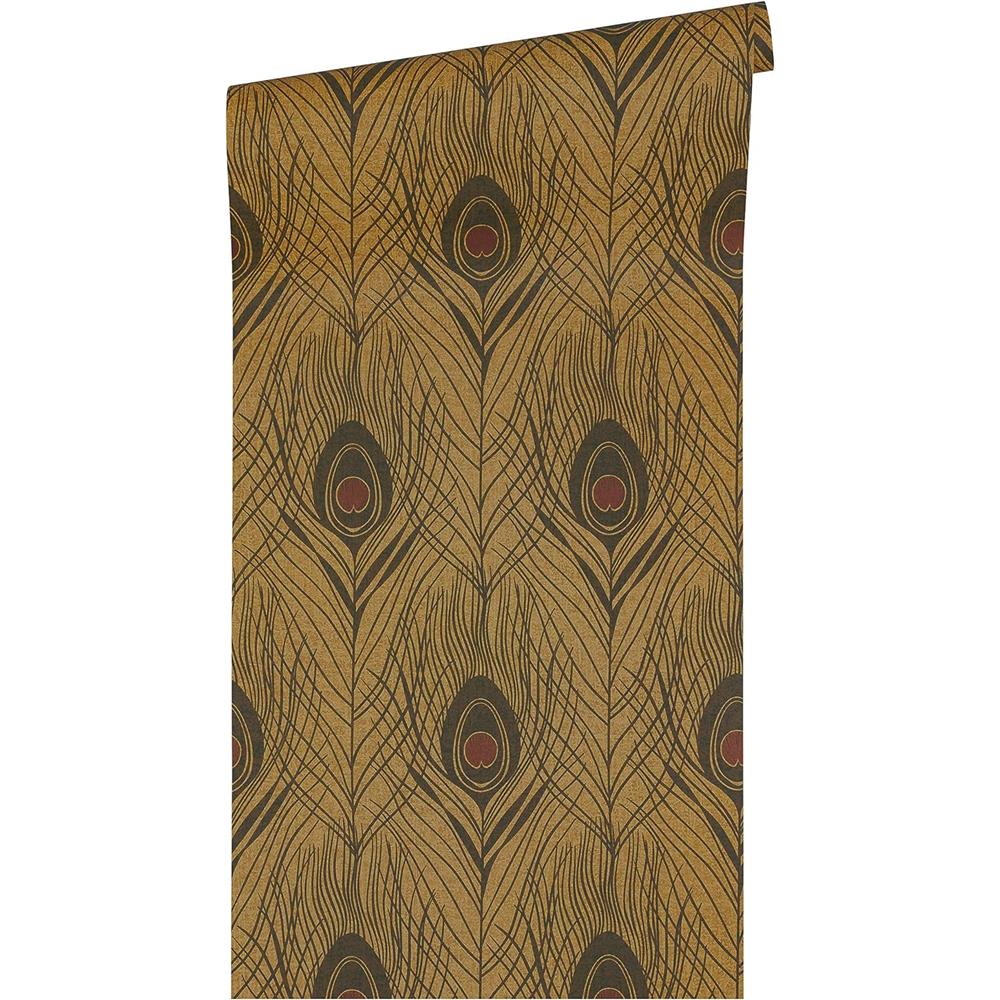 Architects Paper Absolutely Chic hochwertige Mustertapete Pfauenfeder Design Tapete