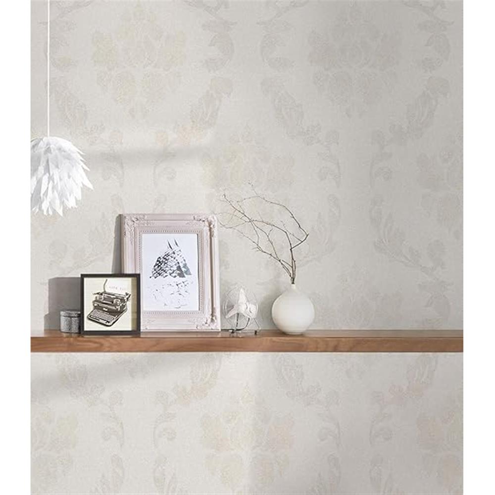 A.S. Création Vliestapete New Elegance Tapete Barocktapete mit Ornamenten creme beige