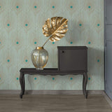 Architects Paper Vliestapete Absolutely Chic Tapete mit Pfauenfeder Metallic Blau Grün