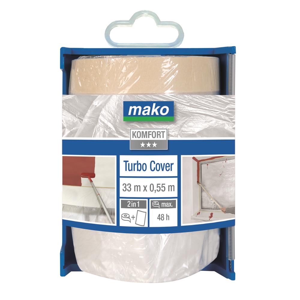 Mako Turbo Cover-Abdeckfolie (3 Stern), 1400 mm x 33 m