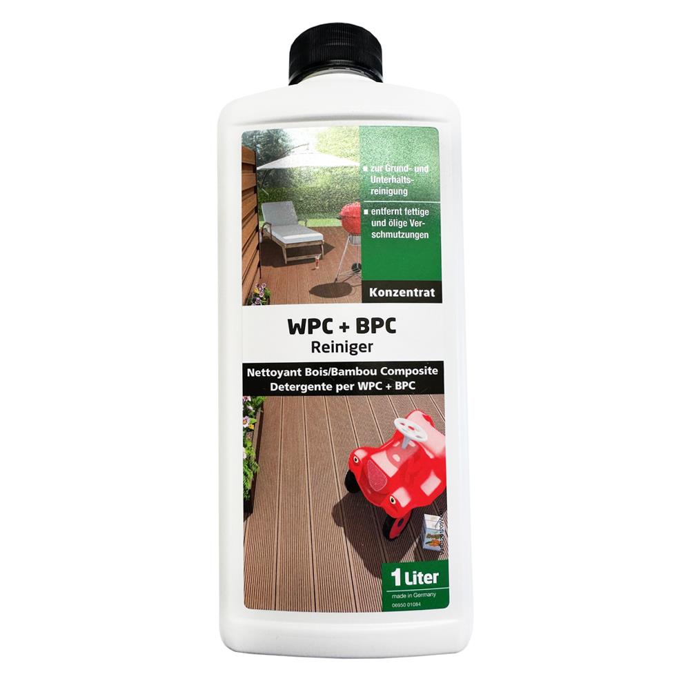 Wepos WPC Reiniger Konzentrat 1 Liter Entfernt mühelos fettige, ölige Verschmutzungen