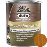 Düfa Premium Dauerschutzlasur TEAK 750 ml Lasur Holz Schutzlasur