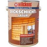 Wilckens Dickschichtlasur seidenglänzend, Nussbaum, 2,5 L Lasur