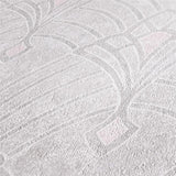 Livingwalls Art Déco Vliestapete Creme & Zartrosa Leicht glänzend 10,05 x 0,53 m