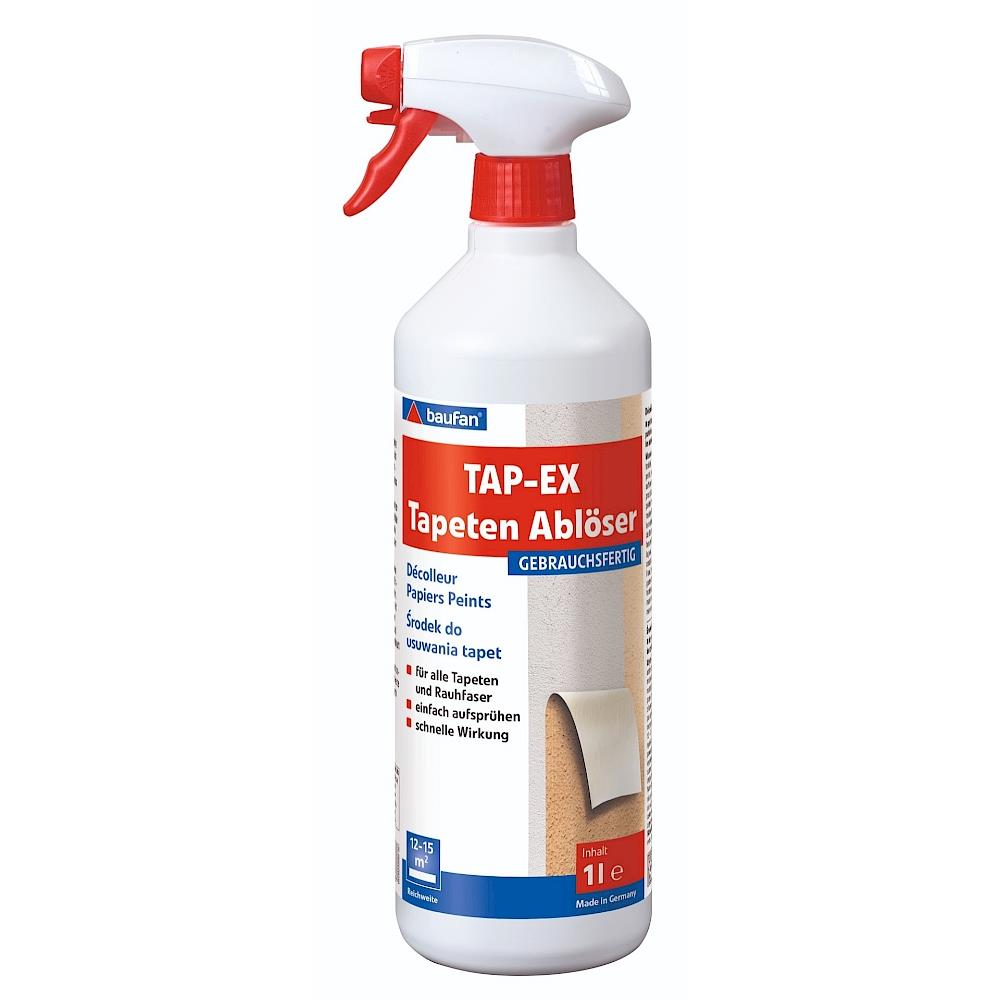 baufan Tap-Ex Tapetenablöser 1 Liter Tapetenlöser Tapetenentferner