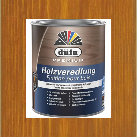 Düfa Premium Holzveredlung TEAK 2,5 l Holzlasur Holzschutz