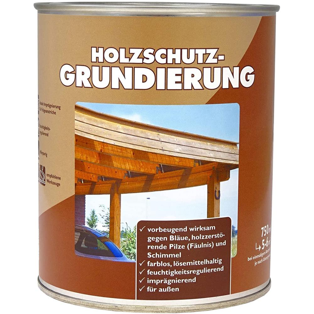 Wilckens Holzschutzgrundierung farblos für Außen 750 ml