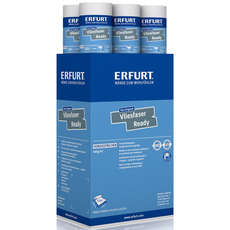 ERFURT VLIESFASER READY 303 Vliestapete 10,05 x 0,53 m - 6 Rollen