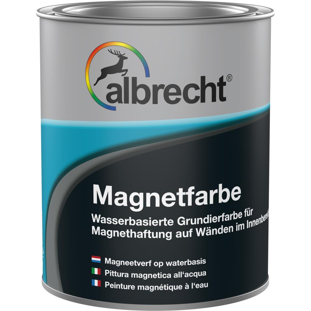 Albrecht Magnetfarbe Dunkelgrau 750 ml Grundierfarbe magnetisch