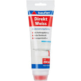 baufan Direkt-Weiss Ausbesserungsfarbe, 250 ml, mit Auftragsbürste - Biozidprodukt - vorsichtig verwenden!