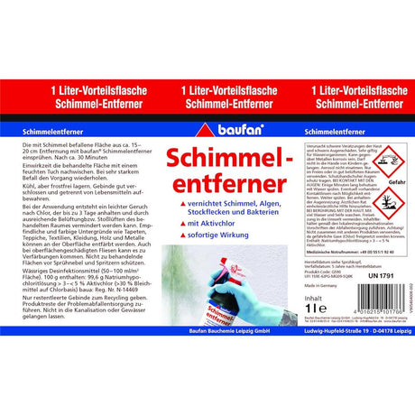 baufan Schimmelentferner chlorhaltig 1,0 l