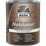 Düfa Premium Holzlasur FARBLOS 2,5 l Holzbeschichtung Schutzanstrich Holzschutzlasur