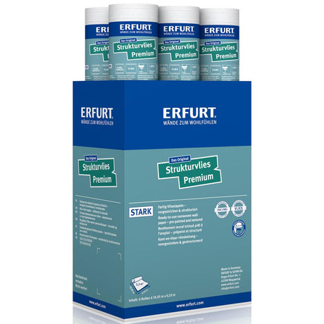 ERFURT STRUKTURVLIES PREMIUM 501 Vliestapete 10,05 x 0,53 m - 6 Rollen