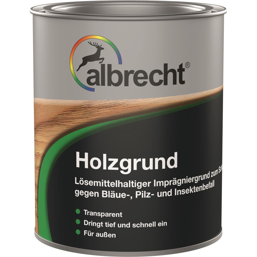 Albrecht Holzgrund farblos 750 ml Holzschutzmittel Holzgrundierung
