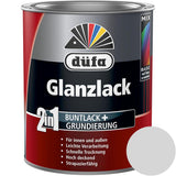 düfa 2in1 Glanzlack RAL 7035 Lichtgrau 750 ml hellgrau Lack + Grundierung